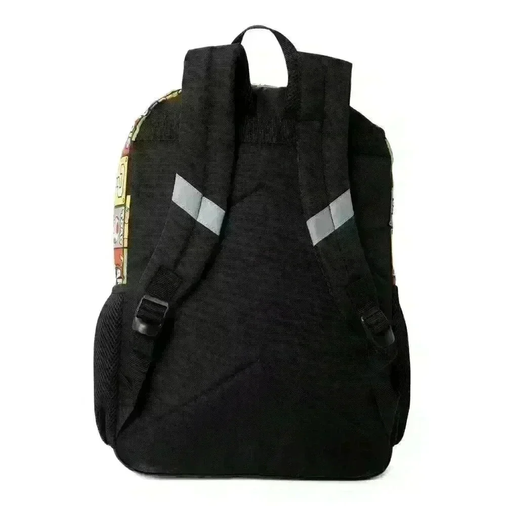 Nintendo Super Mario Bros Kids Unisex 17" Backpack Laptop Sleeve Padded Shoulder - Picture 4 of 7